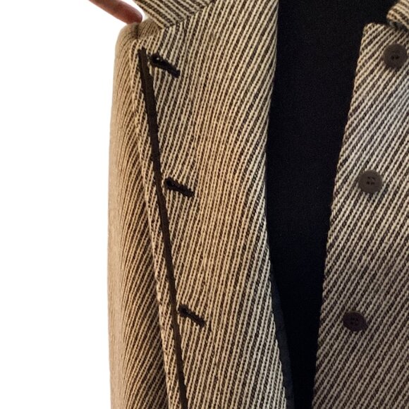 VINTAGE Louis Féraud Cashmere Blazer / Jacket Size 14 - Picture 4 of 10